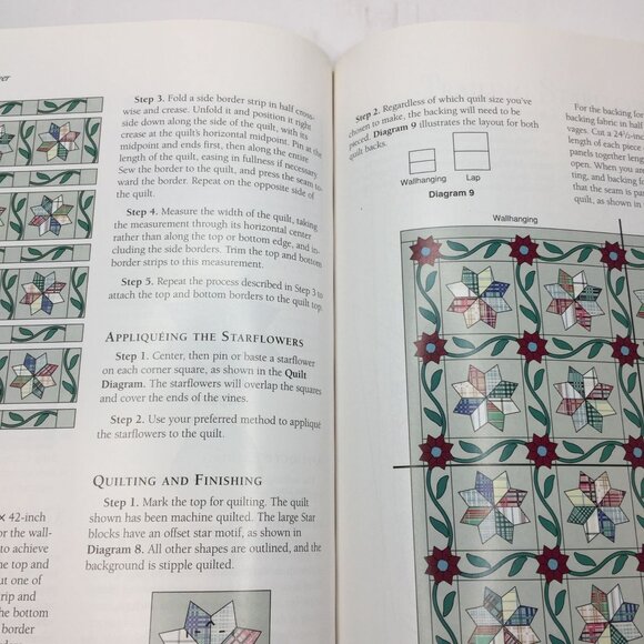 Rodale Press The Classic American Quilt Collection Stars Janet Wickell Hardbound - Picture 7 of 11
